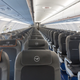 Cabina de pasajeros de un A320neo / Lufthansa